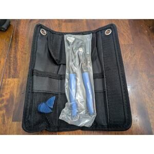 Toolant ORCA Adjustable Wrench Tool Set w Roll Pouch 7in 180mm SW40 1-1/2in